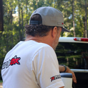 Fueled by Risk - Gray Motocross Hat