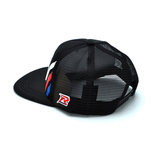Risk Racing, Plews Tyres, and STKR Black Trucker Snapback Hat