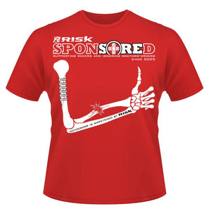 sponSOREd Broken Arm Motocross T-Shirt