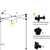 Tent Parts -D- Joint (connects truss bar ends)