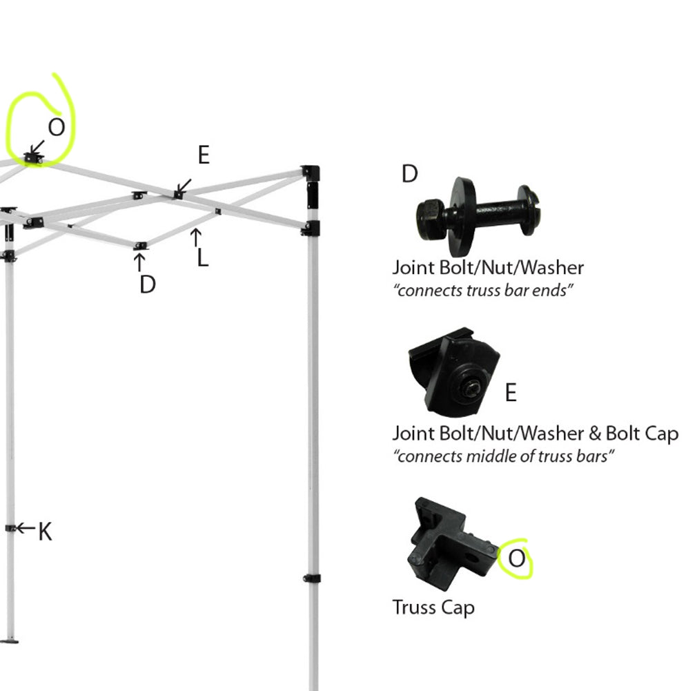 Tent Parts -O- Truss cap