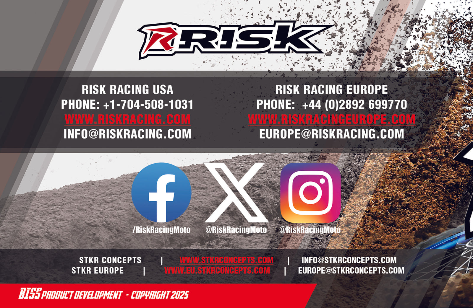 Risk Racing's 2025 Catalog