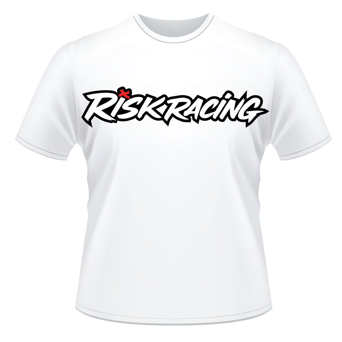 Fueled By Risk - WHITE - YOUTH Motocross T-Shirt