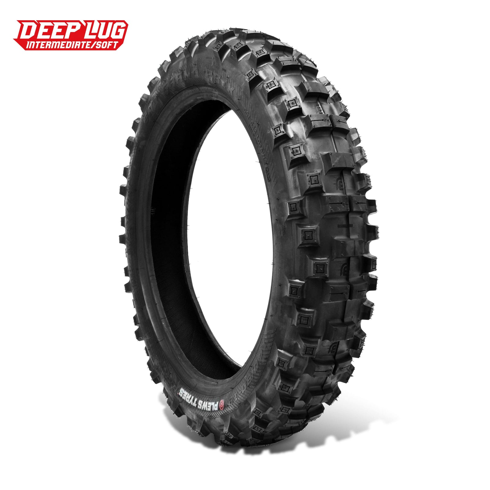 Plews Tyres - GRAND PRIX Intermediate / Soft - DEEP LUG - ENDURO Rear Tire
