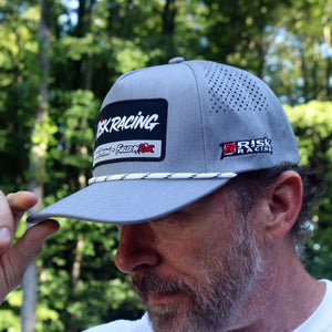 Fueled by Risk - Gray Motocross Hat