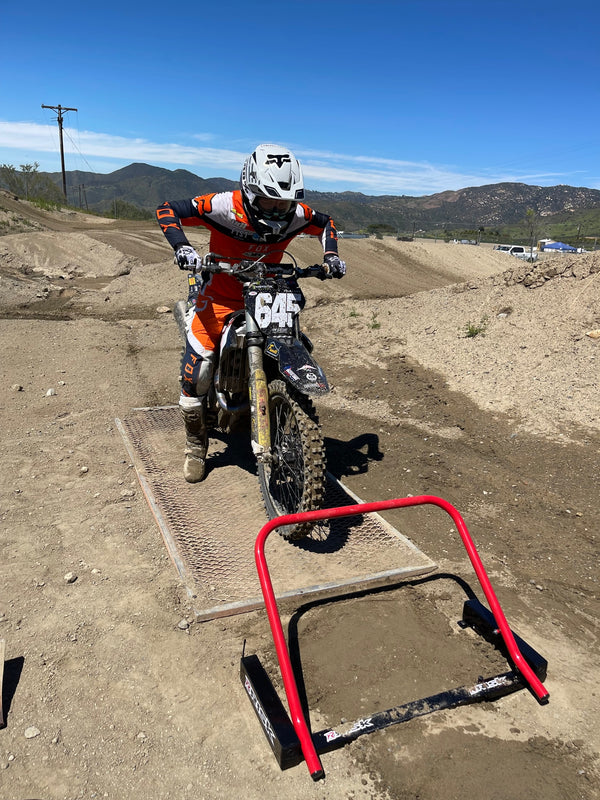 User Generated Content of the Holeshot motocross practice gate