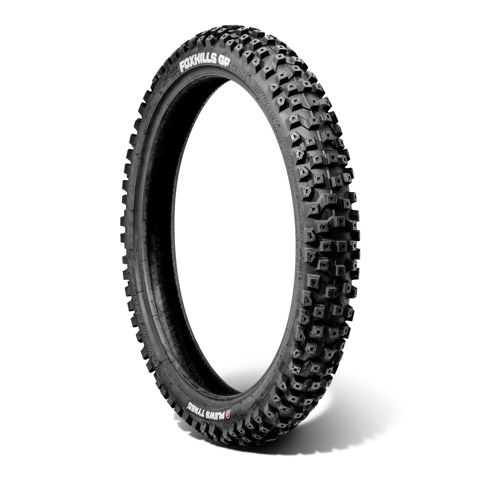 Plews Tyres MX3 Foxhills font tire - 3/4 view