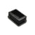 LNL Parts - Rectangular Black Plastic End Cap