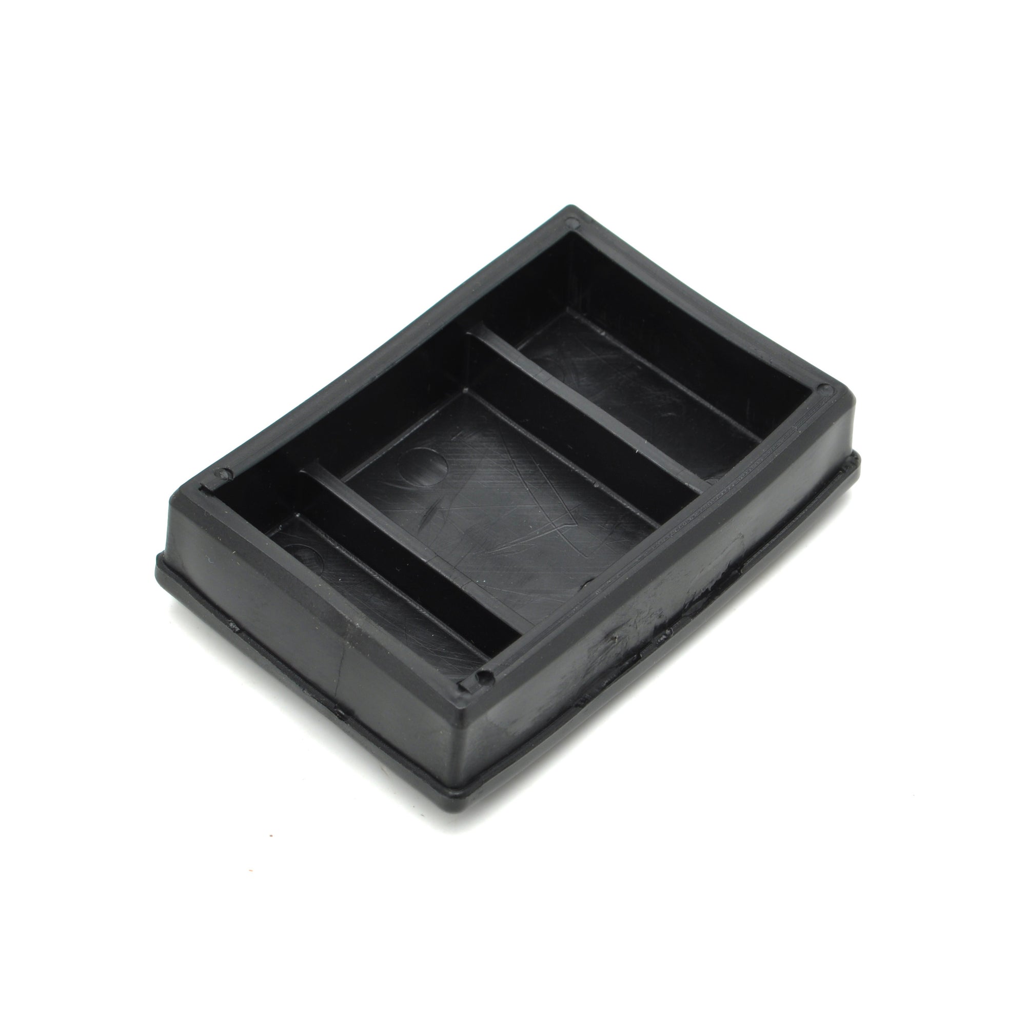 Holeshot Parts - Rectangular Black Blank End Cap