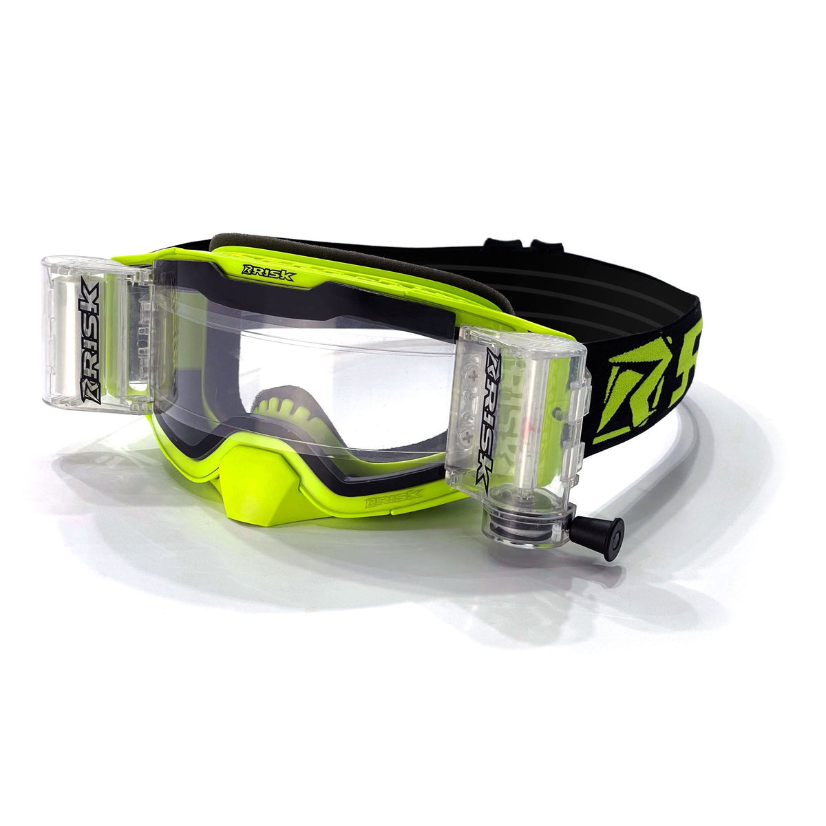 J.A.C. V3 MX Goggle - Roll-Off Goggle Kit - Risk Racing