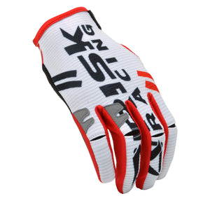 VENTilate Pro Youth MX Gloves - White - back angle 2
