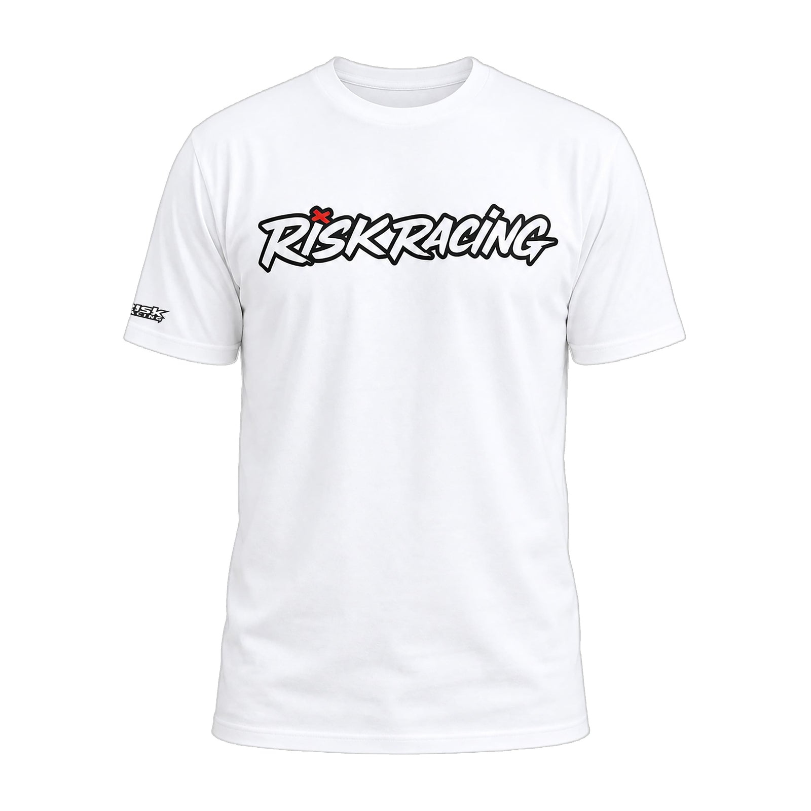 Fueled By Risk - WHITE - Motocross T-Shirt