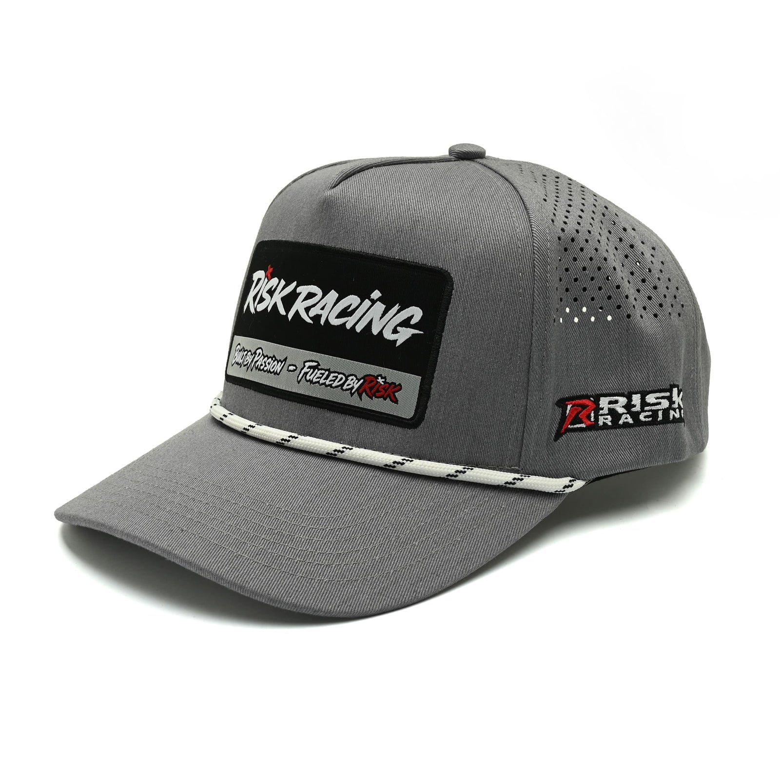 Fueled by Risk - Gray Motocross Hat