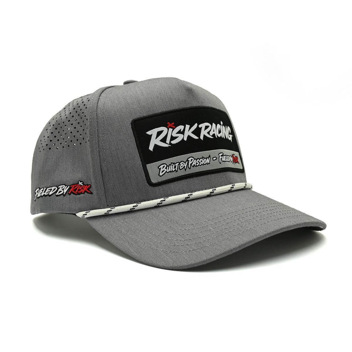 Fueled by Risk - Gray Motocross Hat