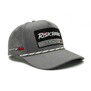 Fueled by Risk - Gray Motocross Hat