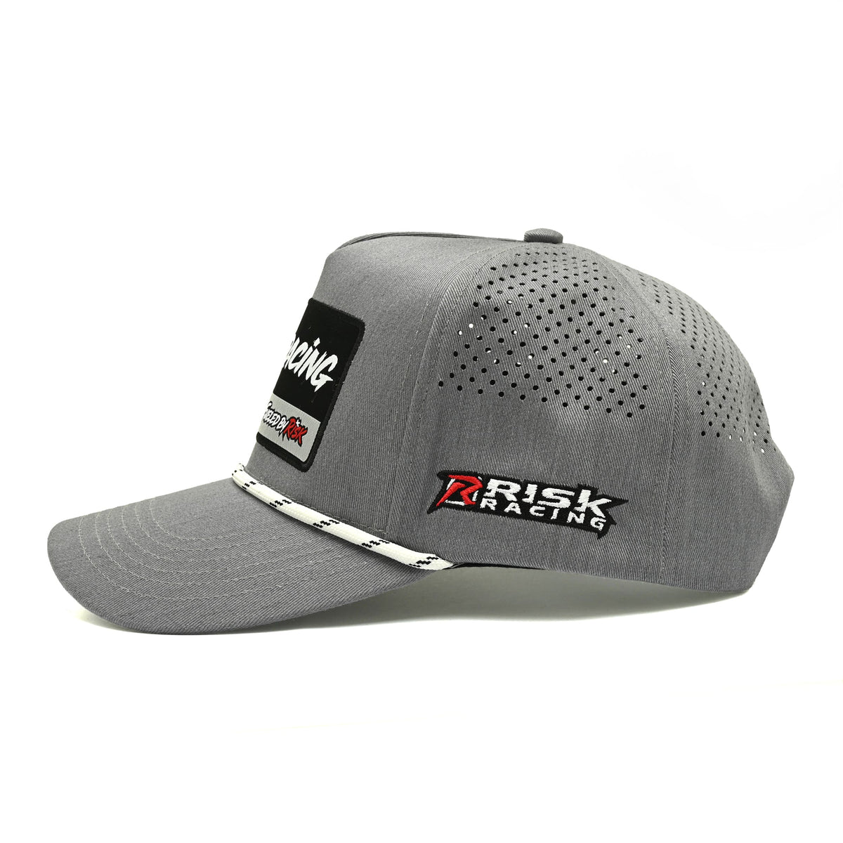 Fueled by Risk - Gray Motocross Hat