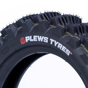 PLEWS White Tire Lettering Stickers - 2pc