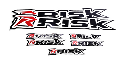 Risk Racing Stickers menu item