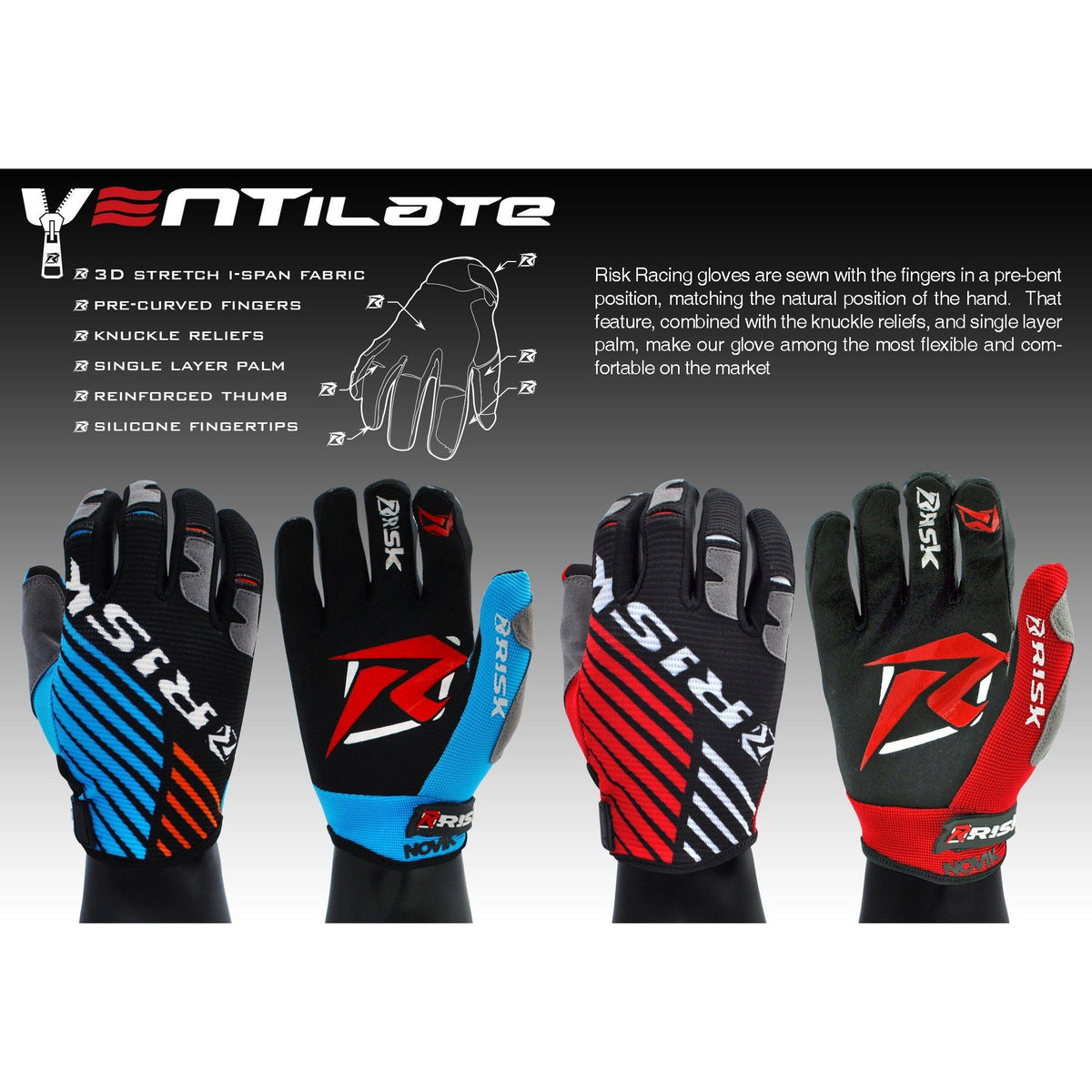 VENTilate Motocross Gloves