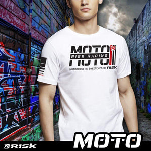 Moto Retro - Motocross T Shirt - Risk Racing