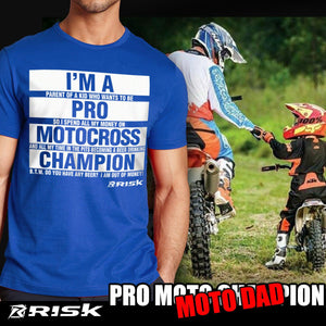Pro Moto Champion - T Shirt-T-Shirt-Risk Racing