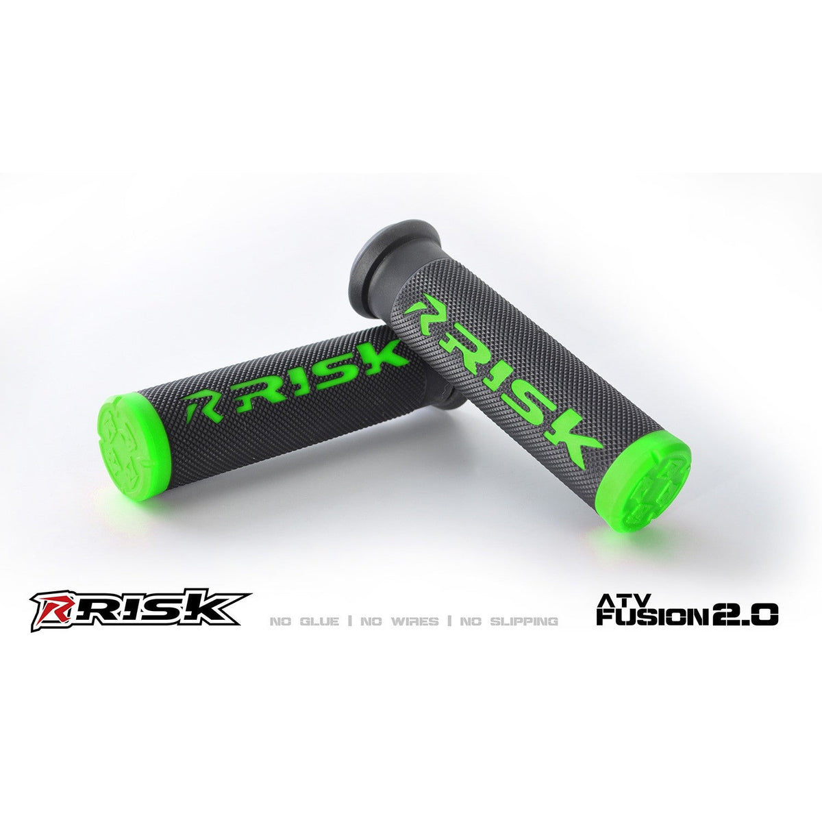 FUSION 2.0 Ergo ATV/MTB Grips with Fusion Grip Tech Bonding System