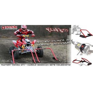 Use the Holeshot Practice Motocross Starting Gate with QUADS / 4 wheelers