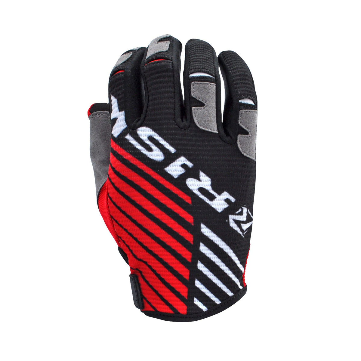 Risk Racing VENTilate Motocross Gloves Black Red