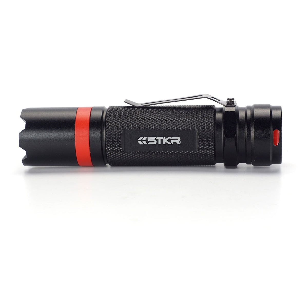BAMFF 8.0 dual LED flashlight side view | STKR Concepts - striker flashlight